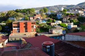 Une des 44 collines qui dominent Valparaiso